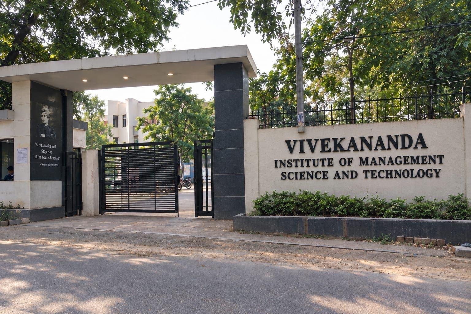 Campus entrance